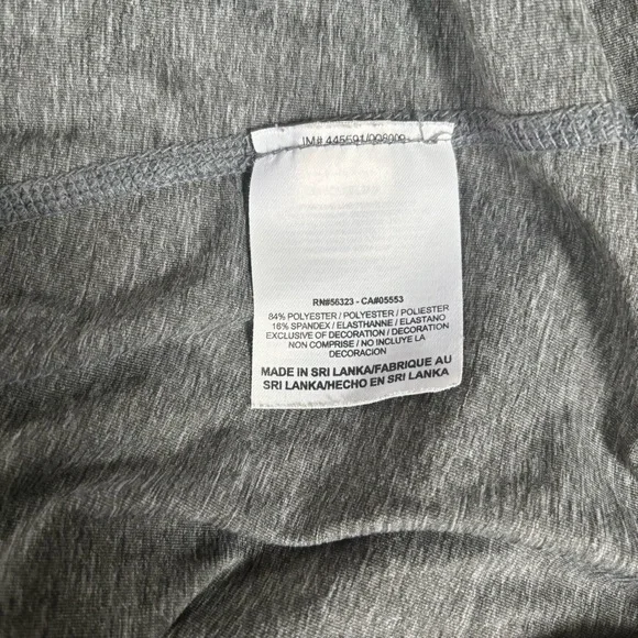 Nike Pro Combat Dri Fit Fitted GreyShort Sleeve Performance Men’s Large Shirt - Picture 10 of 12